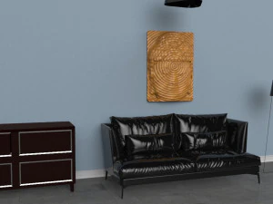 buddha head wall art 3d stl model for cnc 3D Print Model