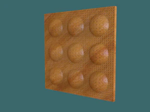 modern wall panel 3d stl model for cnc 3D Print Model