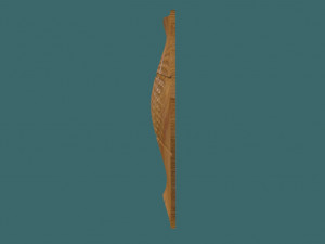 seamless modern wall panel 3D Model