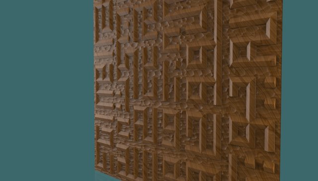 al ikhlas kufi calligraphy wall decor stl model for cnc 3D-printmodel .c4d .max .obj .3ds .fbx .stl .blend 