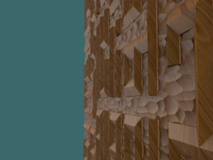 al ikhlas kufi calligraphy wall decor stl model for cnc 3D Print Model
