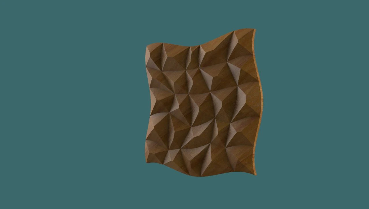 3d seamless wall panel 3D Model .c4d .max .obj .3ds .fbx .stl .blend
