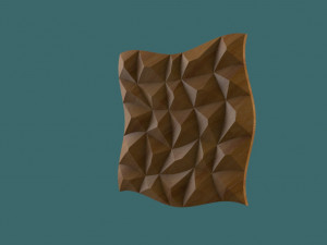 3d seamless wall panel 3D Model