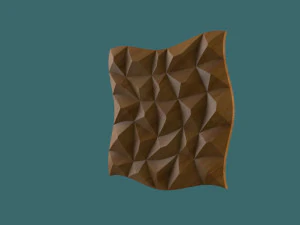 3d бесшовная стеновая панель 3D Модель