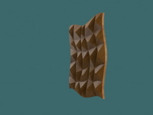3d seamless wall panel Model 3D