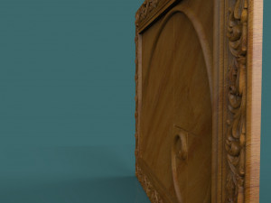 golden ratio decor 3d stl model for cnc Modello di stampa 3D