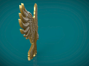 eagle 3d stl model for cnc and 3d print model 3D Print Model