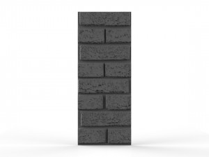 3d seamless brick wall panel 3D Model
