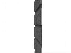 3d seamless brick wall panel Modello 3D