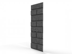3d seamless brick wall panel Modello 3D