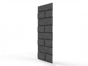 3d seamless brick wall panel 3D Model