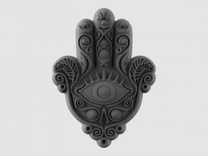 the hand of fatima 3D Baskı Modeli