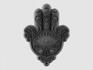 the hand of fatima 3D Print Model