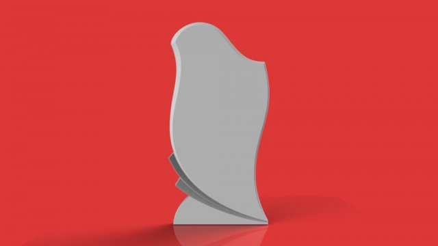 memorial tombstone cnc model Modello 3D .c4d .max .obj .3ds .fbx .stl .blend 