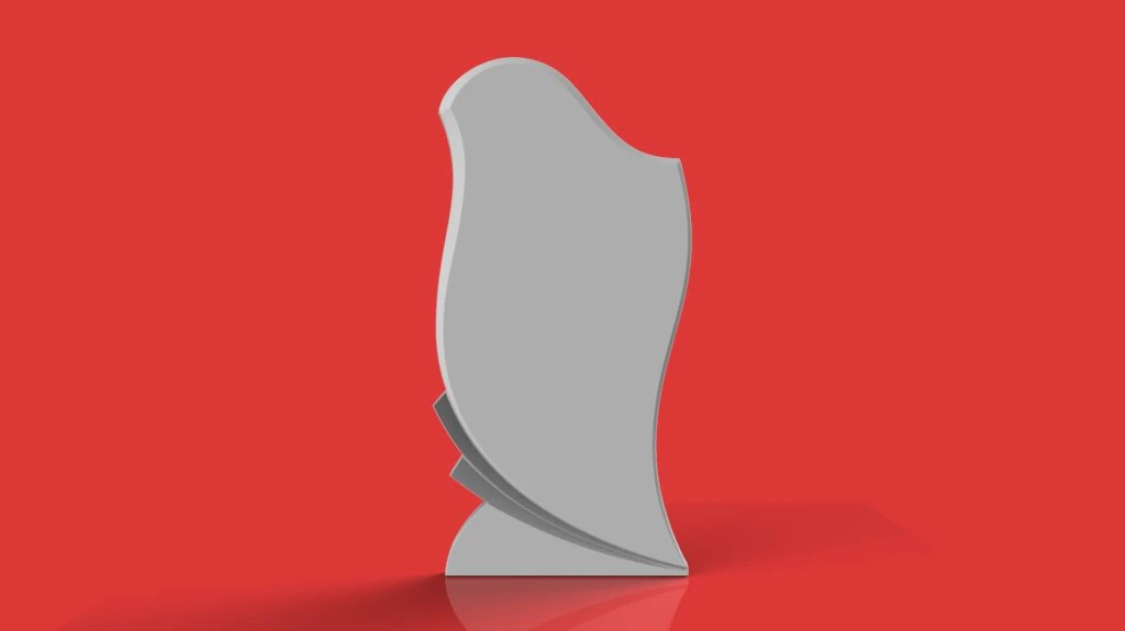 memorial tombstone cnc model 3D Model .c4d .max .obj .3ds .fbx .stl .blend