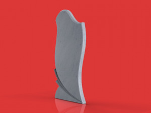memorial tombstone cnc model Modello 3D