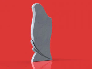memorial tombstone cnc model 3D Model