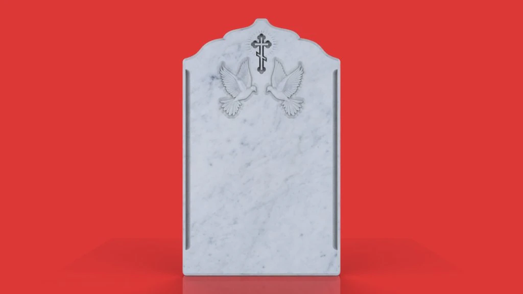 memorial tombstone cnc model 3D Model .c4d .max .obj .3ds .fbx .stl .blend 