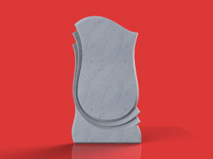 memorial tombstone cnc model 3D Model