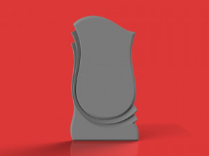 memorial tombstone cnc model 3D मॉडल