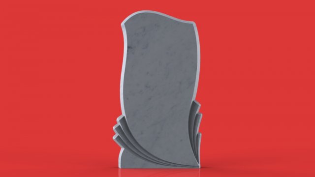 memorial tombstone cnc model 3D Model .c4d .max .obj .3ds .fbx .stl .blend 