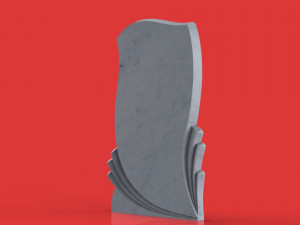 memorial tombstone cnc model 3D Model