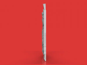 memorial tombstone with angel 3D Model