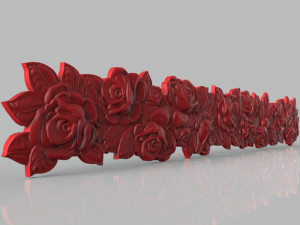 Rose set for cnc and 3d printer 3D Model