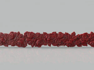 Rose set for cnc and 3d printer 3D Model
