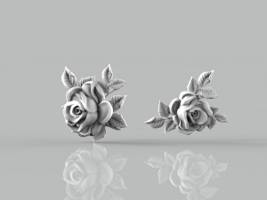 Rose set for cnc and 3d printer 3D Model