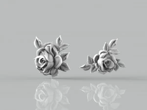 Rose set for cnc and 3d printer 3D Model