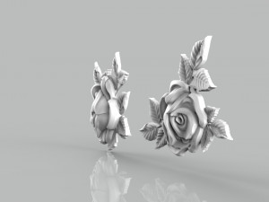 Rose set for cnc and 3d printer 3D Model