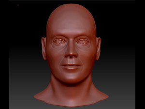 male head 3D Model