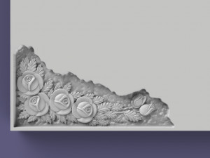 memorial tombstone 3D मॉडल