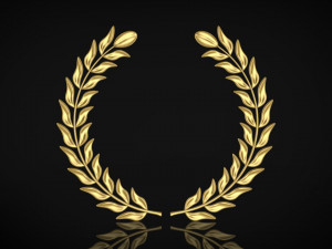 laurel wreaths set 3D Model