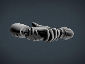 shake hands Modello di stampa 3D