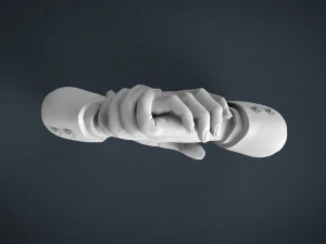 shake hands 3D Print Model
