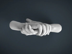 shake hands 3D Print Model