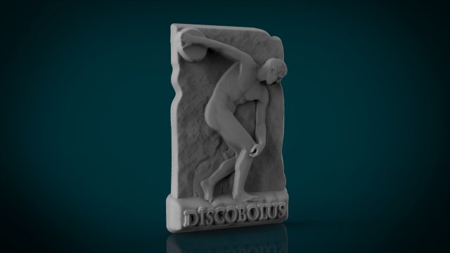 discobolus Model do druku 3D .c4d .max .obj .3ds .fbx .stl .blend 