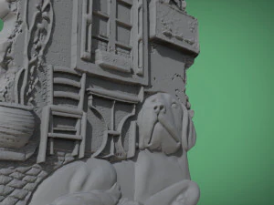 dog souvenir fridge magnet 3D Print Model