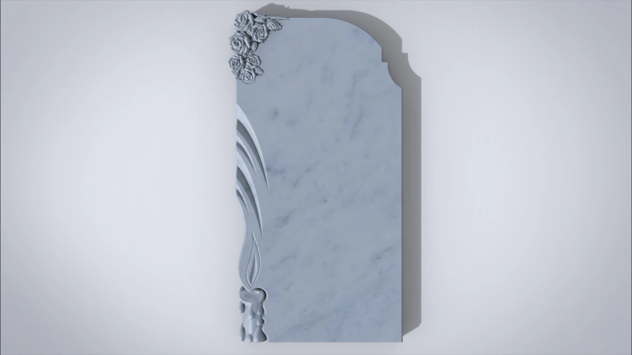 l&aacute;pide comemorativa Modelo 3D .c4d .max .obj .3ds .fbx .stl .blend 