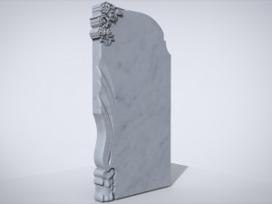 memorial tombstone 3D 模型