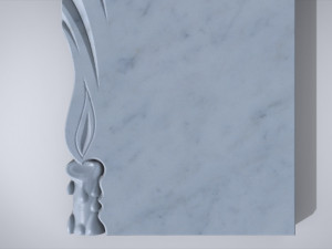 memorial tombstone 3D 模型