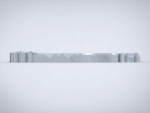 l&aacute;pide comemorativa Modelo 3D