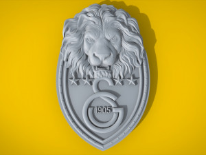 galatasaray logo 3D Принт Модель