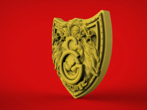 galatasaray logo 3D-Druckmodell