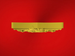 galatasaray logo 3D-Druckmodell