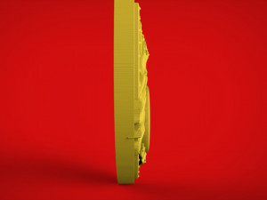 galatasaray logo 3D-Druckmodell