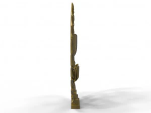 wreath and trophy cup 3D Print Model
