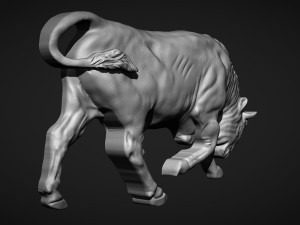 Bull statue 3D Принт Модель